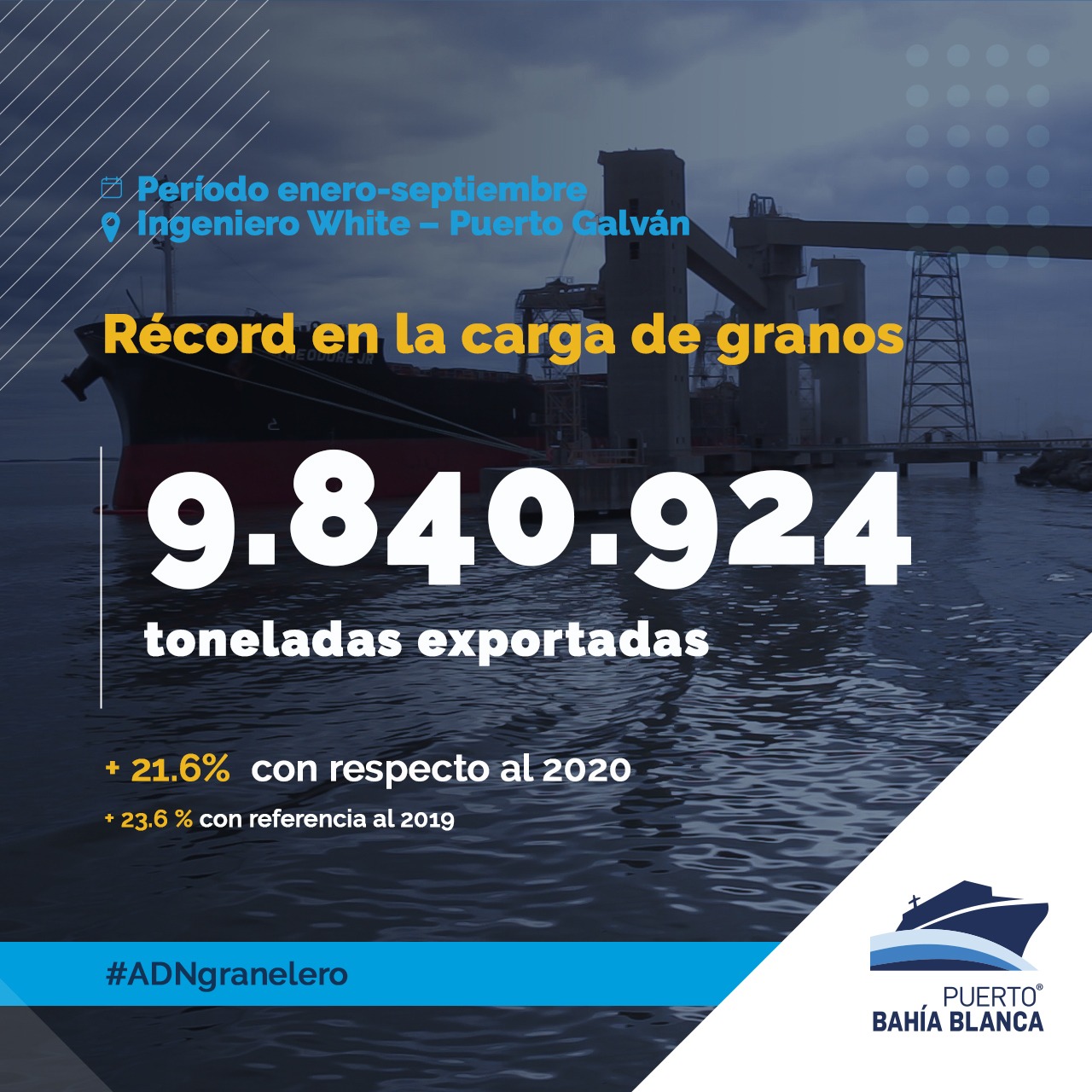 puerto bahia blanca estadistica