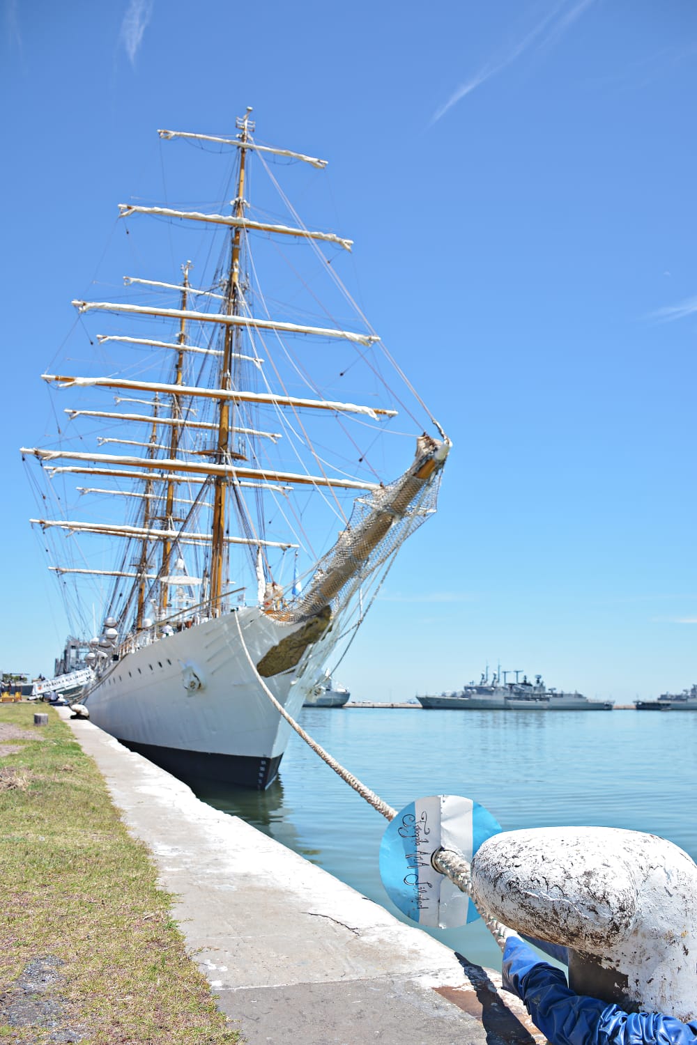 fragata libertad puerto belgrano