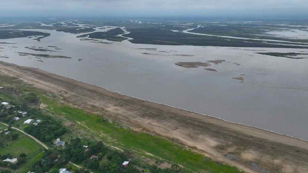 bajante del rio parana