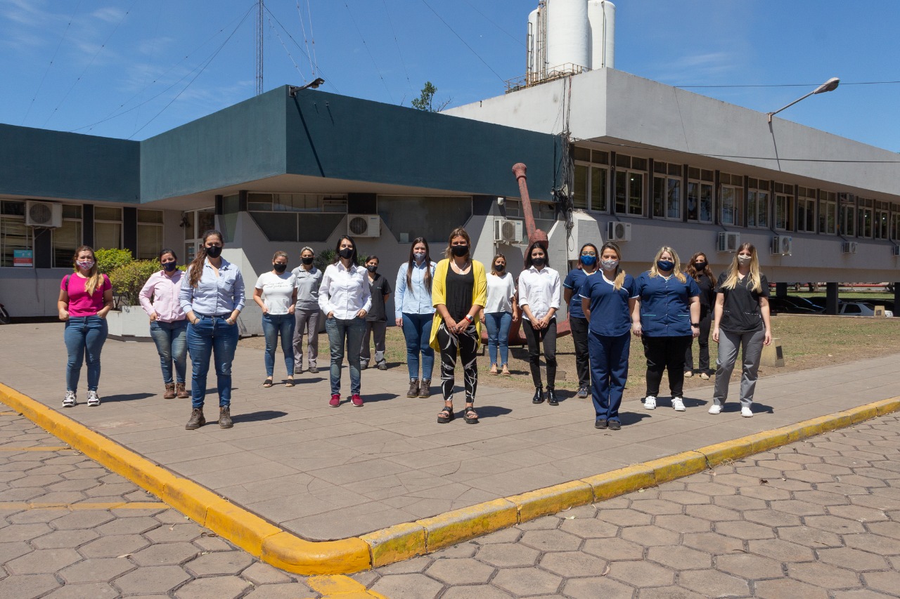 TRABAJADORAS PUERTO SAN NICOLAS