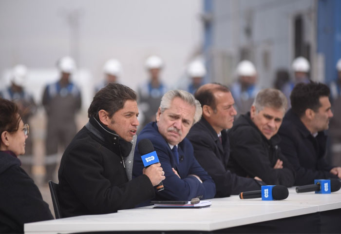 kicillof acto gasoducto en neuquen