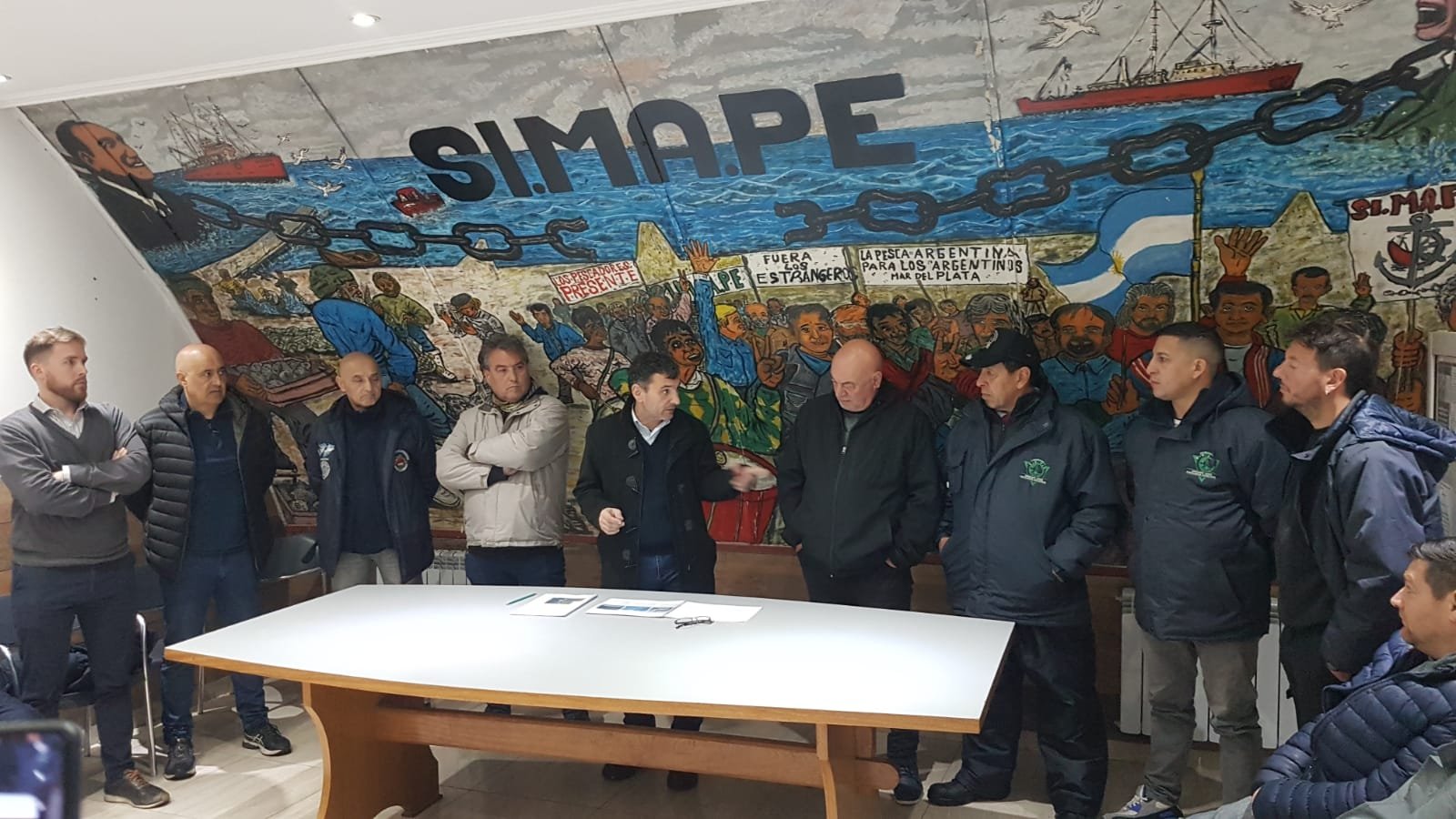 Reunión offshore en el simape