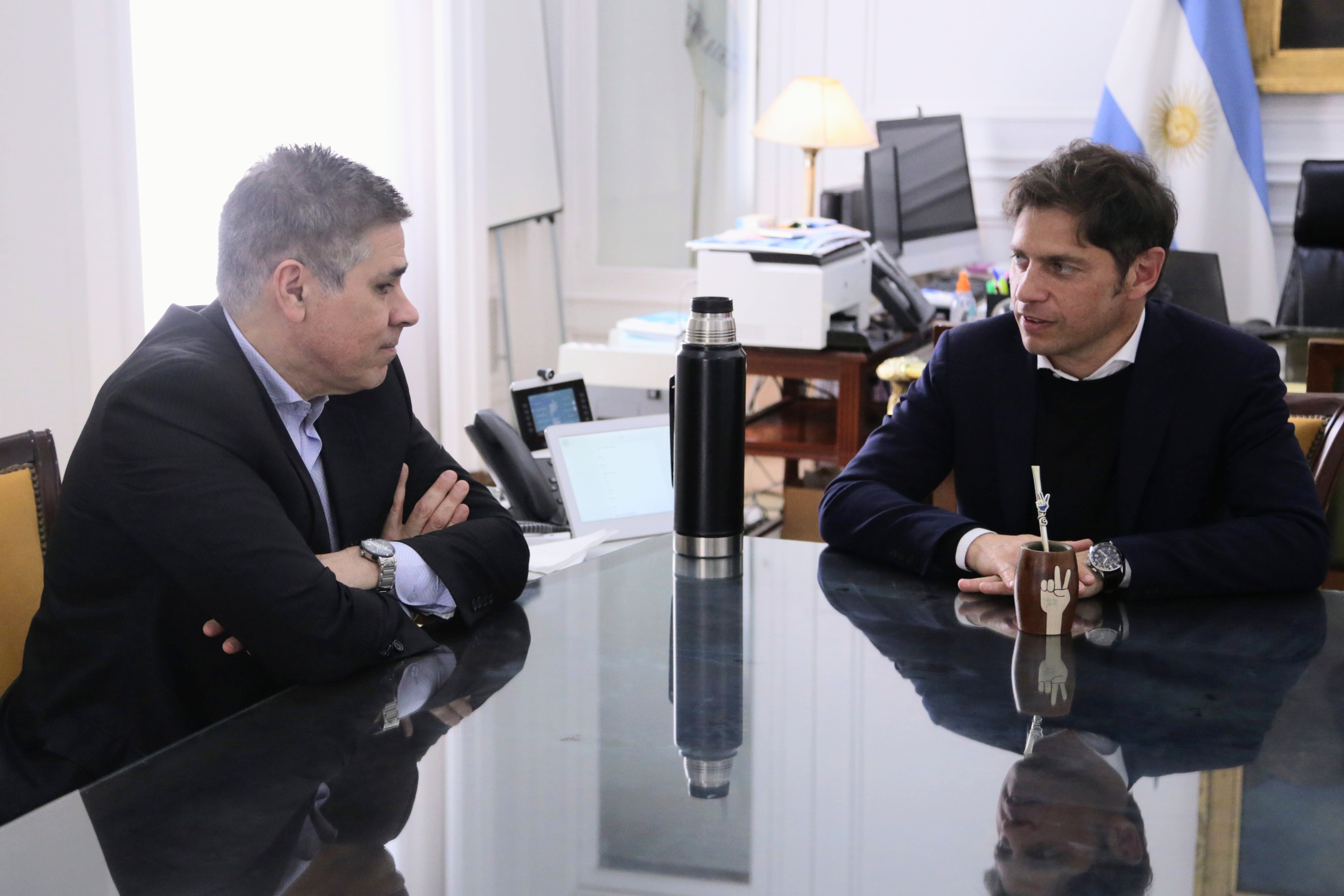 Kicillof y pablo gonzalez