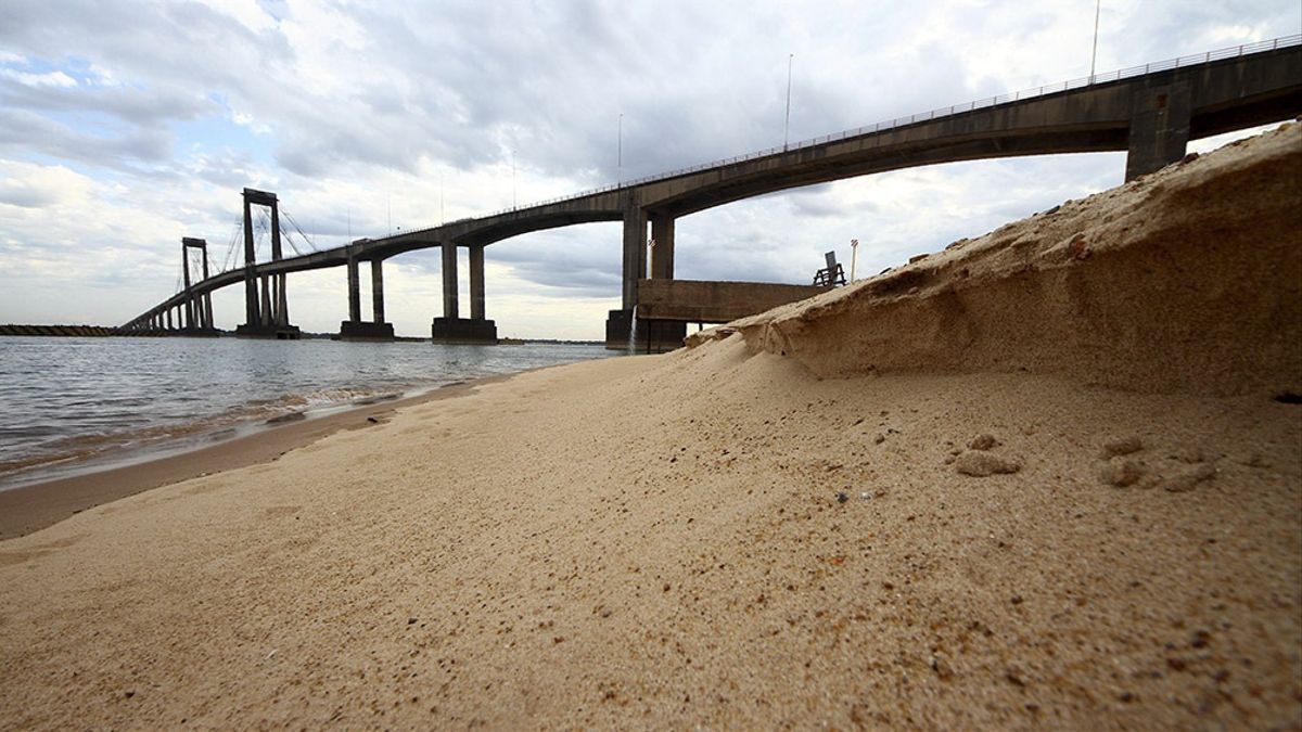 bajante rio parana