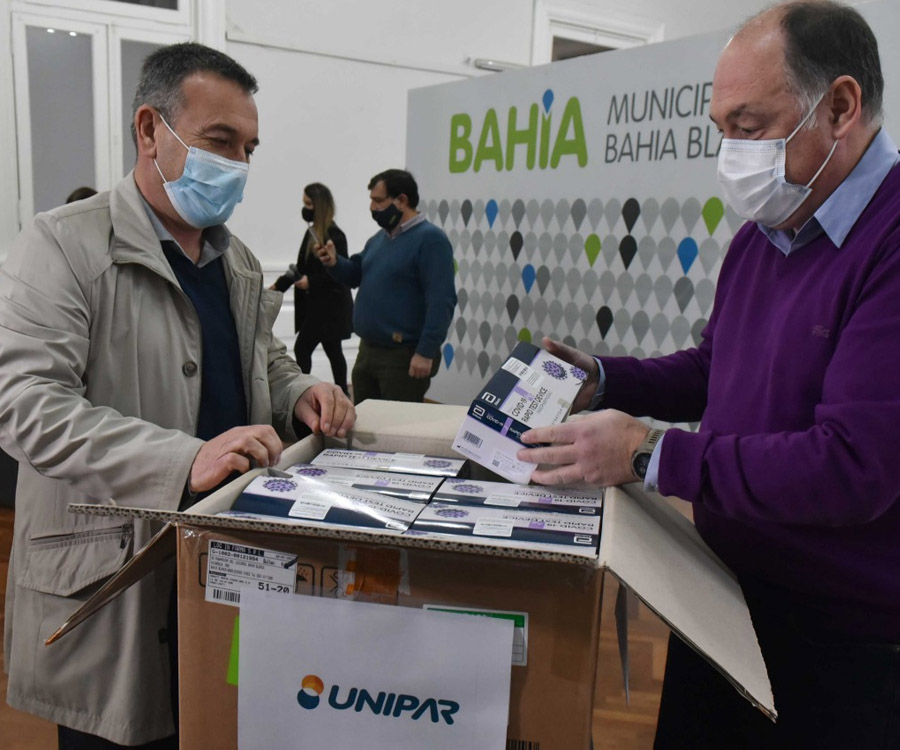 Bahía Blanca: la petroquímica Unipar aportó más de 5 millones de pesos al sistema de salud