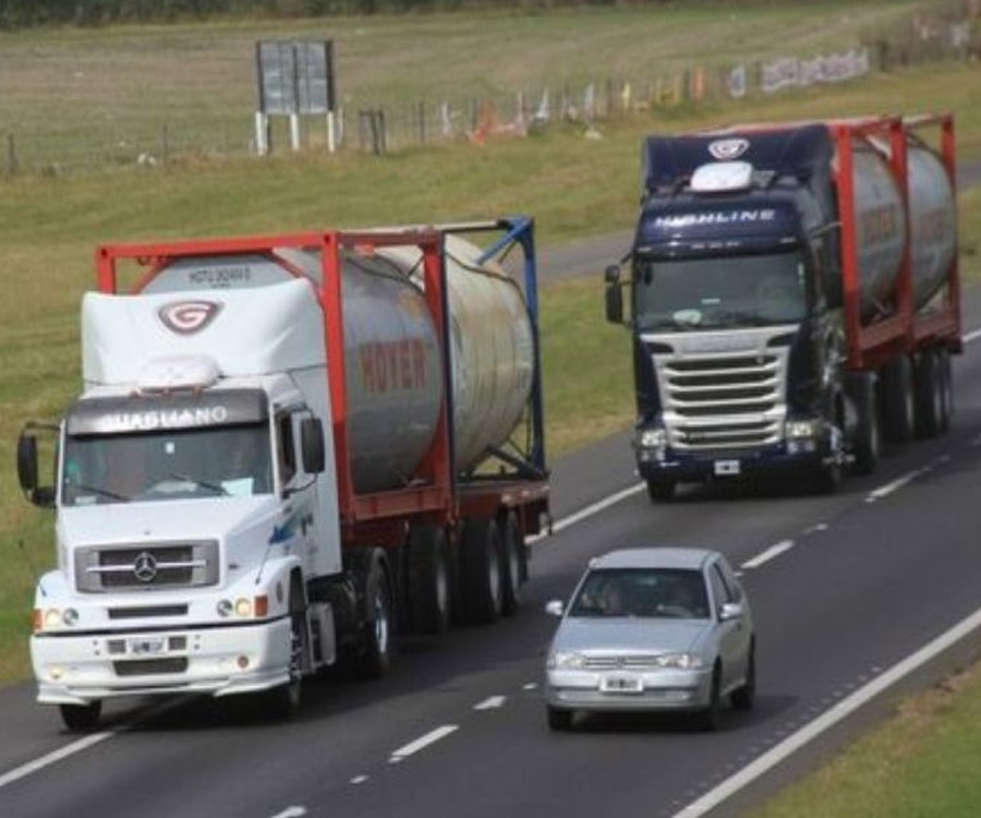 Los costos del transporte de carga aumentaron un 33,6% en lo que va de 2021