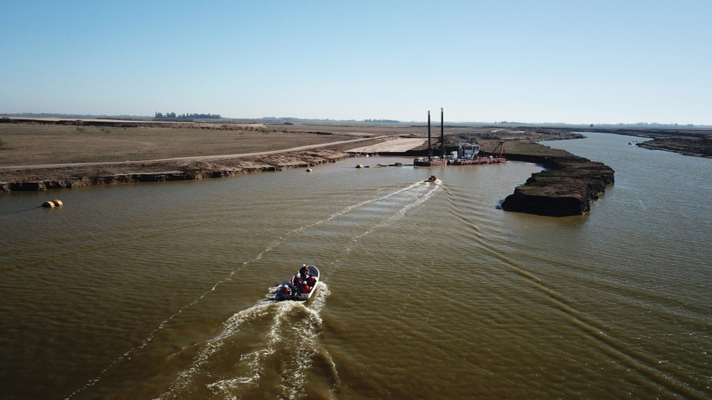 Río Salado: la megaobra de dragado que busca recuperar 8,5 millones de hectáreas