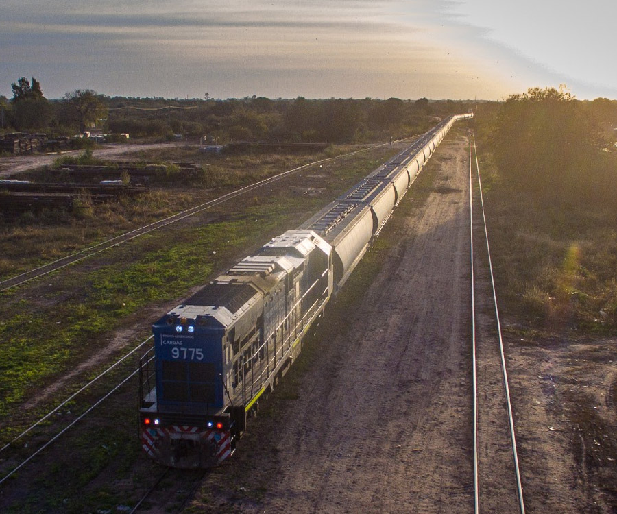 Trenes Argentinos transportó en julio un 61% más de carga que en el mismo mes de 2020