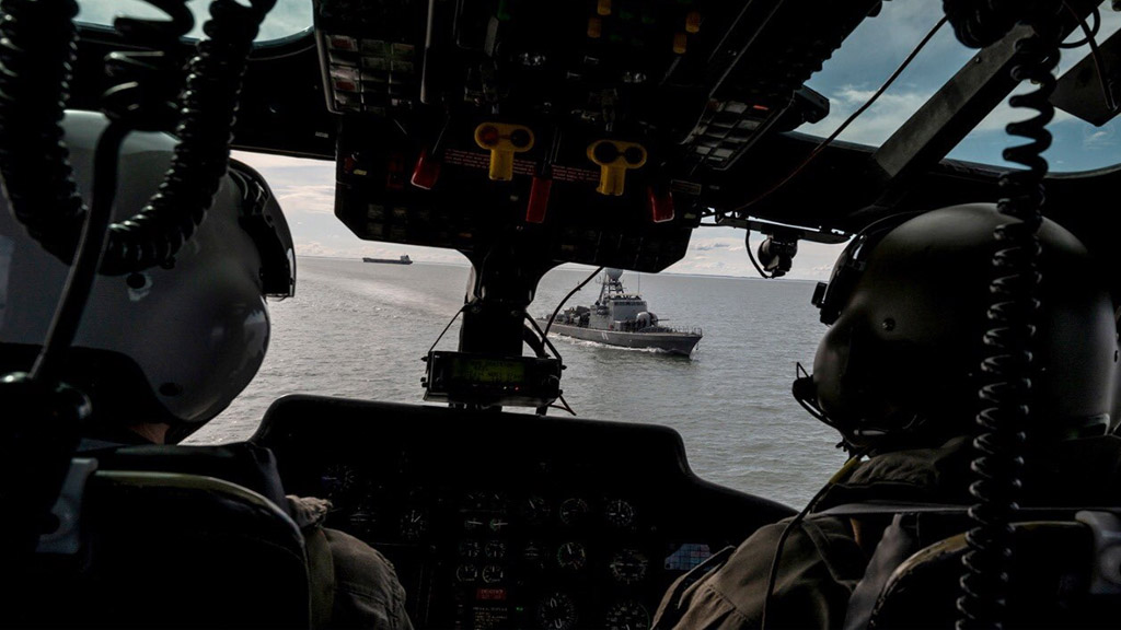 Bahía Blanca: búsqueda de la Armada y Prefectura de un presunto hombre al agua