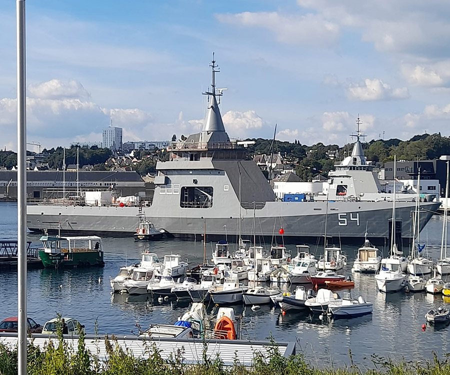 Avanza la construcción de los dos últimos buques comprados para controlar el mar