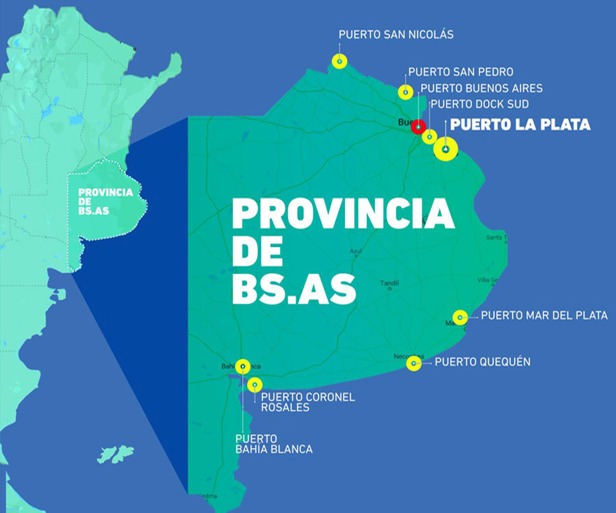 Los puertos bonaerenses buscarán trabajar con el ámbito científico y universitario