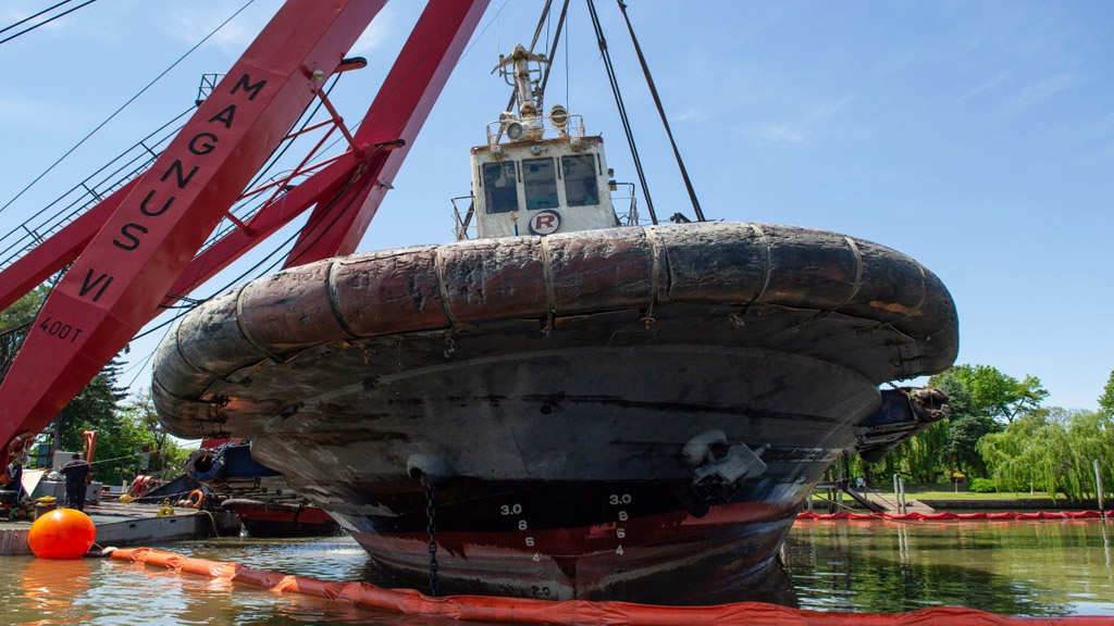 Se habilitó totalmente la navegación en el canal de acceso al puerto de La Plata