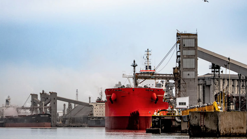 Sigue siendo importante el movimiento de granos en el puerto de Bahía Blanca