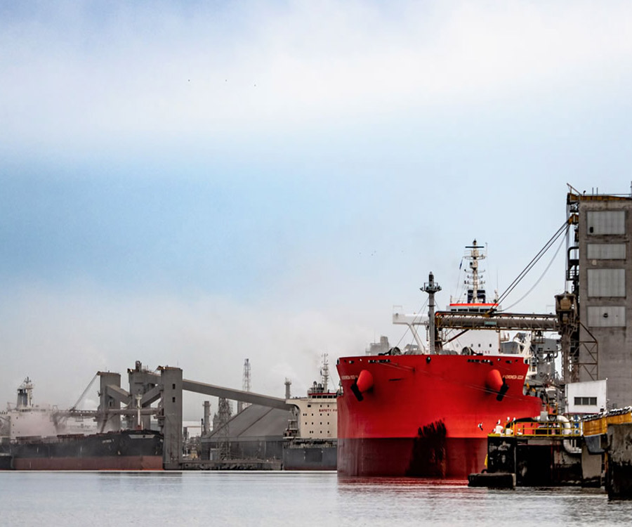 Sigue siendo importante el movimiento de granos en el puerto de Bahía Blanca