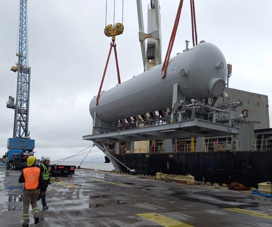 El puerto de Bahía Blanca afianza su relación con Vaca Muerta