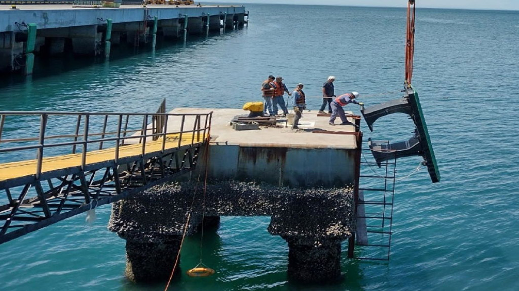 Con varias obras termina el año la estación marítima de Puerto Madryn