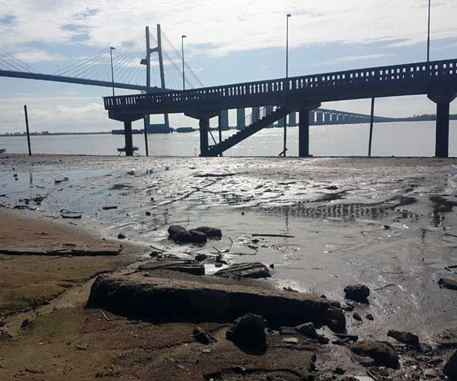 El río Paraná lleva 291 días con su nivel inferior al límite de aguas bajas, según el INA