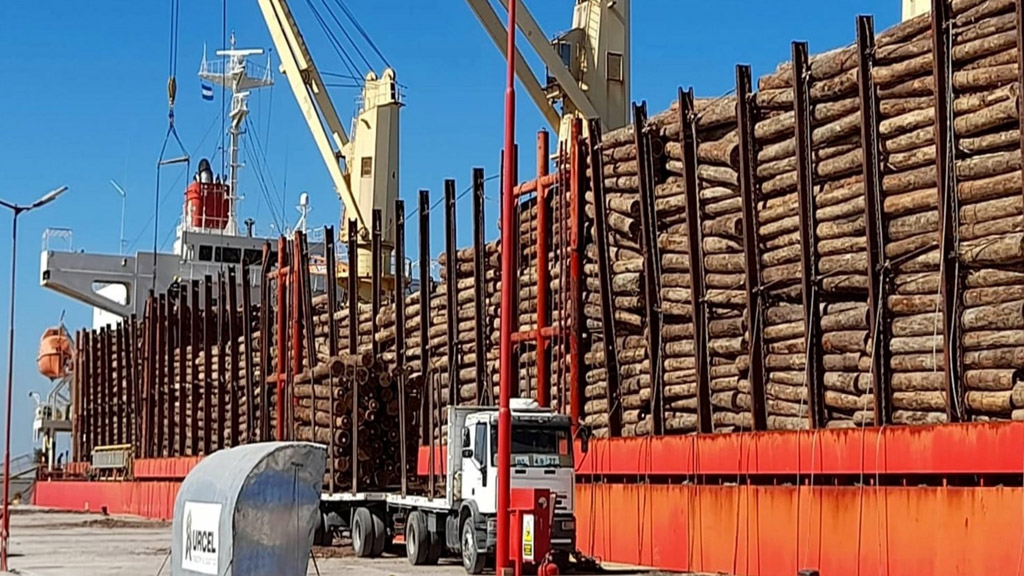 Primera exportación del año desde los puertos entrerrianos