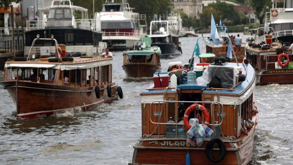 Delta: buscan renovar con Astilleros Río Santiago la flota fluvial de pasajeros