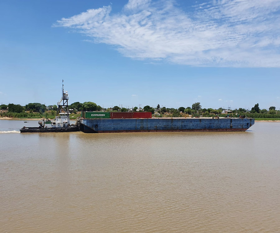 Puertos entrerrianos y La Plata inician acciones conjuntas para exportar cargas en contenedores