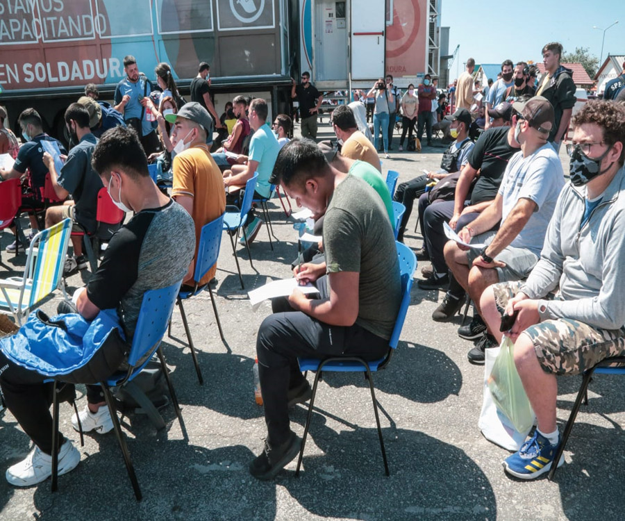 El Puerto de Mar del Plata y la ABIN destacaron el lanzamiento de un curso de soldadura