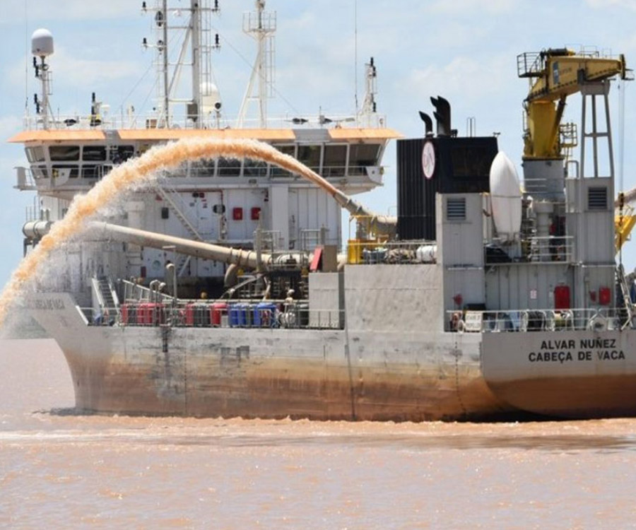 Hidrovía: Compañía Sudamericana de Dragados es la única empresa que sigue en carrera