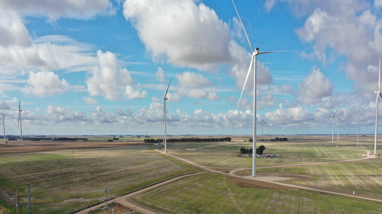 Pampa Energía frena la construcción de un nuevo parque eólico en el sur bonaerense