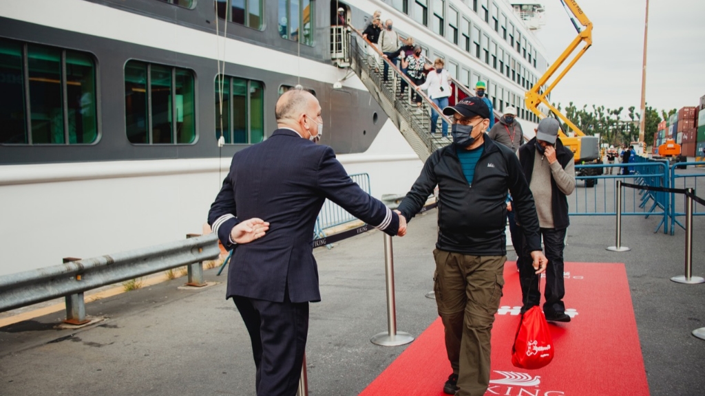 Arribó a Buenos Aires el último crucero de la temporada 2021-22