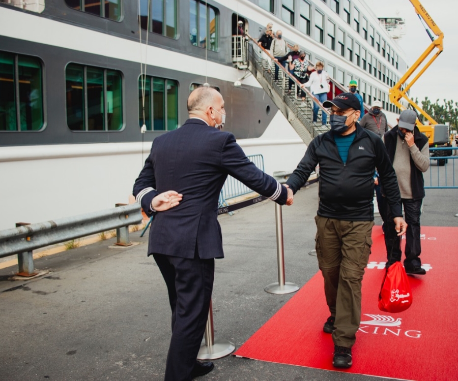 Arribó a Buenos Aires el último crucero de la temporada 2021-22