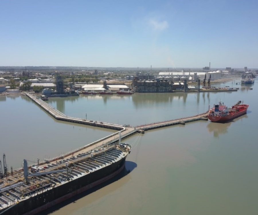 Febrero marcó otro récord para el puerto de Bahía Blanca