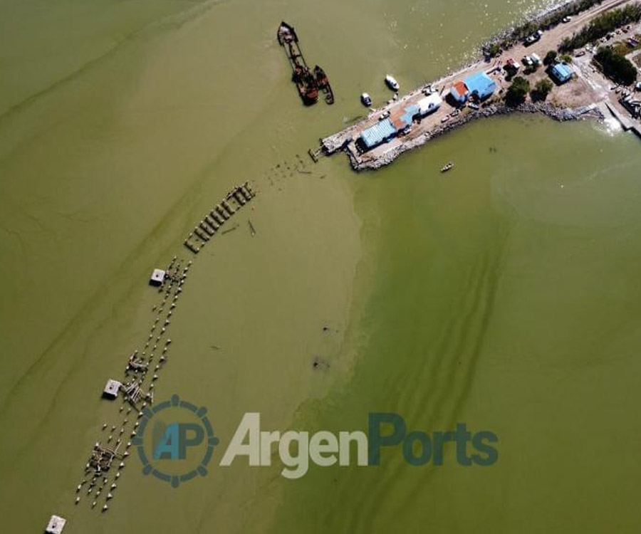 En video: así está hoy el muelle de Puerto Cuatreros tras la sudestada histórica