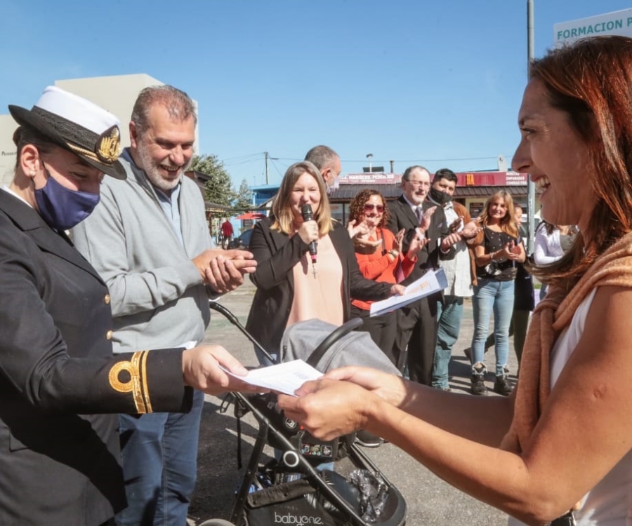 Entregaron certificados a alumnos de cursos de capacitación en el Puerto de Mar del Plata