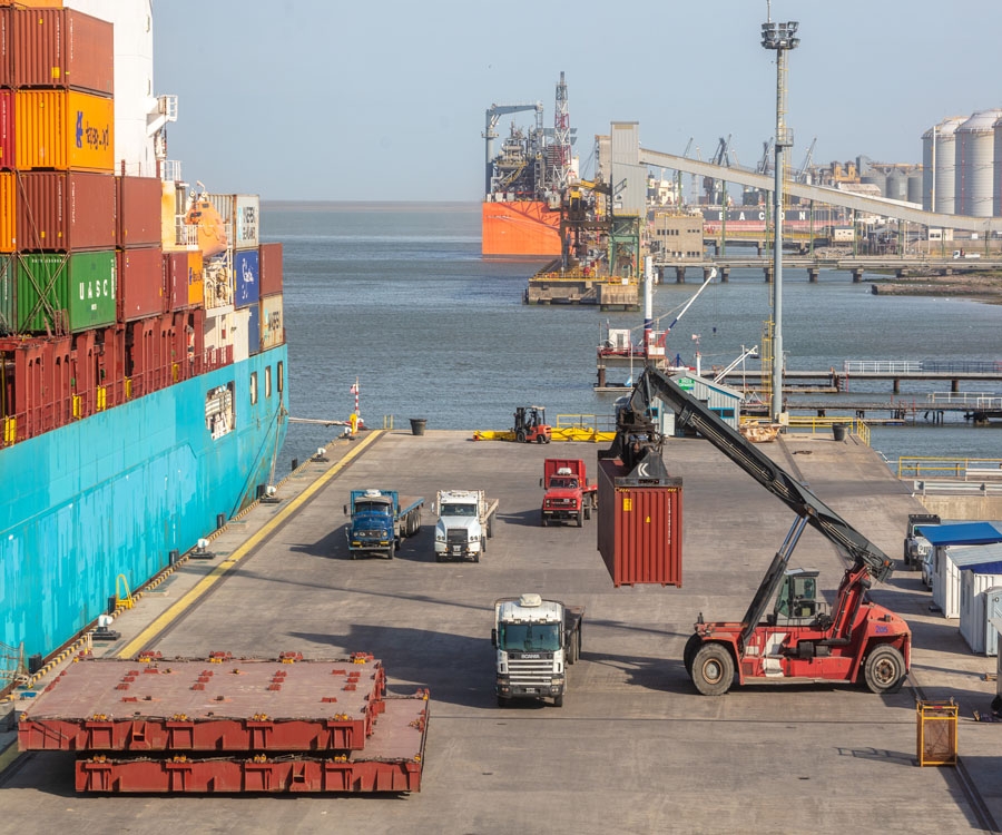 Segundo cuatrimestre en alza en el puerto de Bahía Blanca para ratificar su buen momento