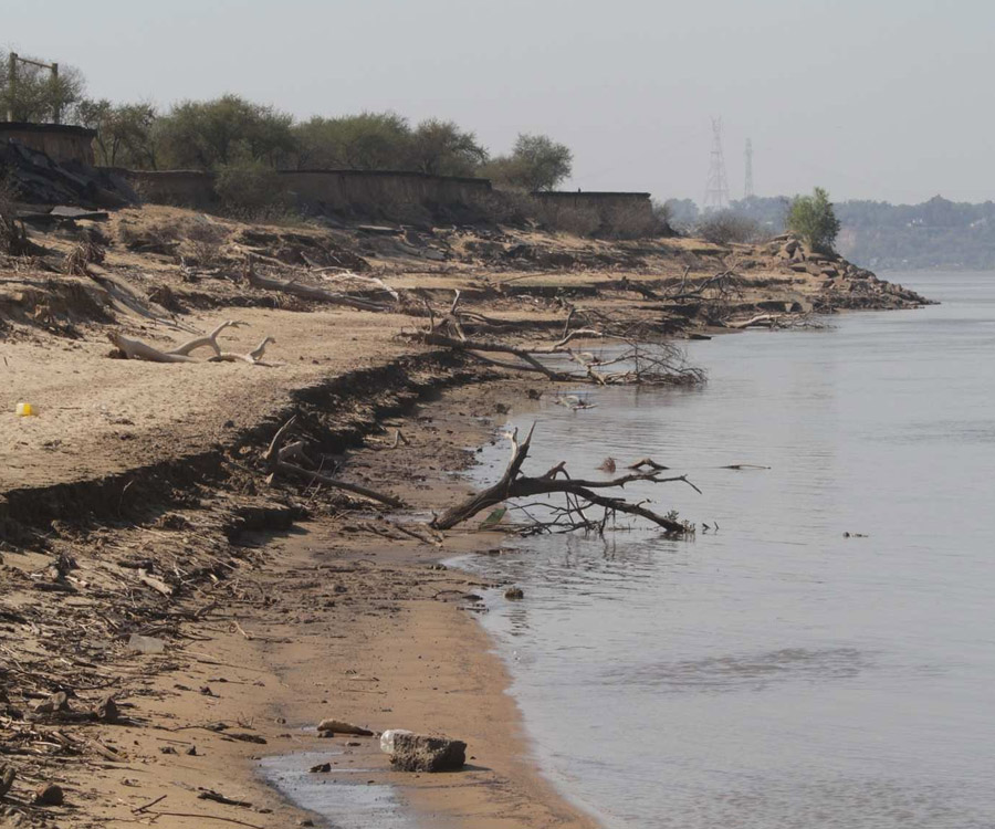 El río Paraná va rumbo a cumplir tres años de bajante extrema