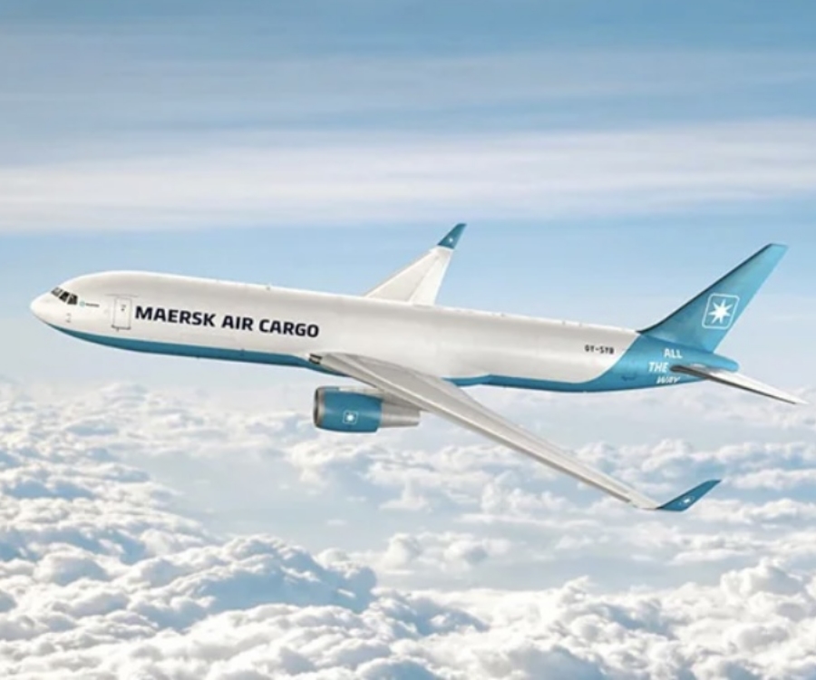 Maersk presentó su línea aérea de carga