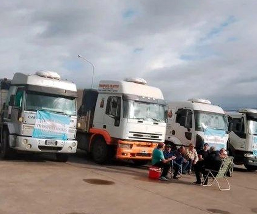 Podría haber desabastecimiento de aceite por el paro de transportistas