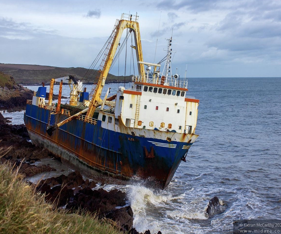 Aún no se sabe quién es el dueño del buque fantasma que apareció en Irlanda