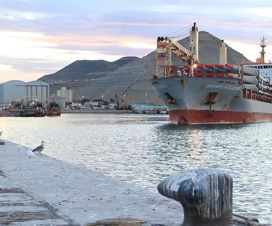 Con un dragado, buscan ganar 9 hectáreas al mar en el puerto de Comodoro Rivadavia