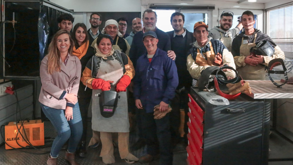 Lucero recorrió obras y destacó inversiones en el puerto de Mar del Plata