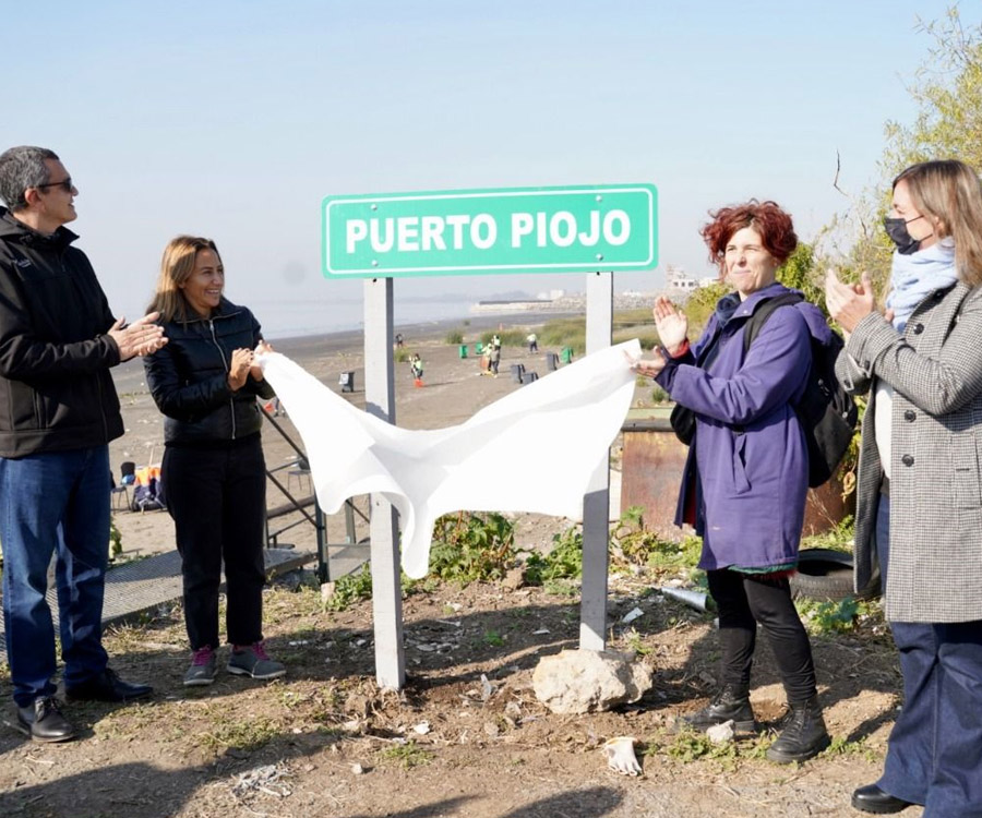 Puerto de Dock Sud: nueva jornada de limpieza en la playa de Puerto Piojo