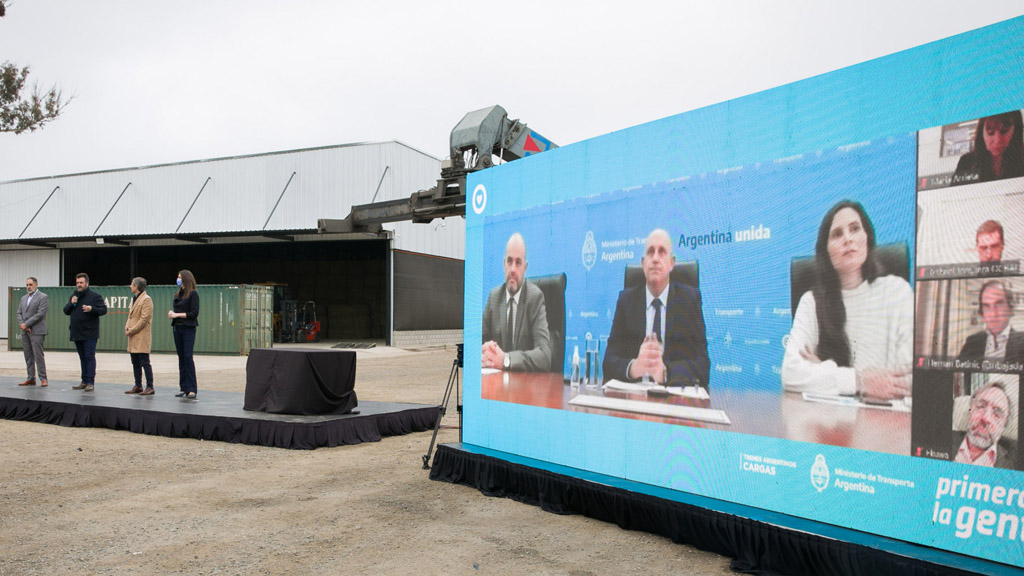 En fotos: así es el nuevo nodo logístico que Transporte inauguró en Córdoba