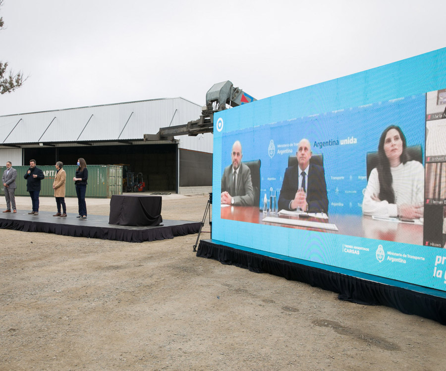 En fotos: así es el nuevo nodo logístico que Transporte inauguró en Córdoba