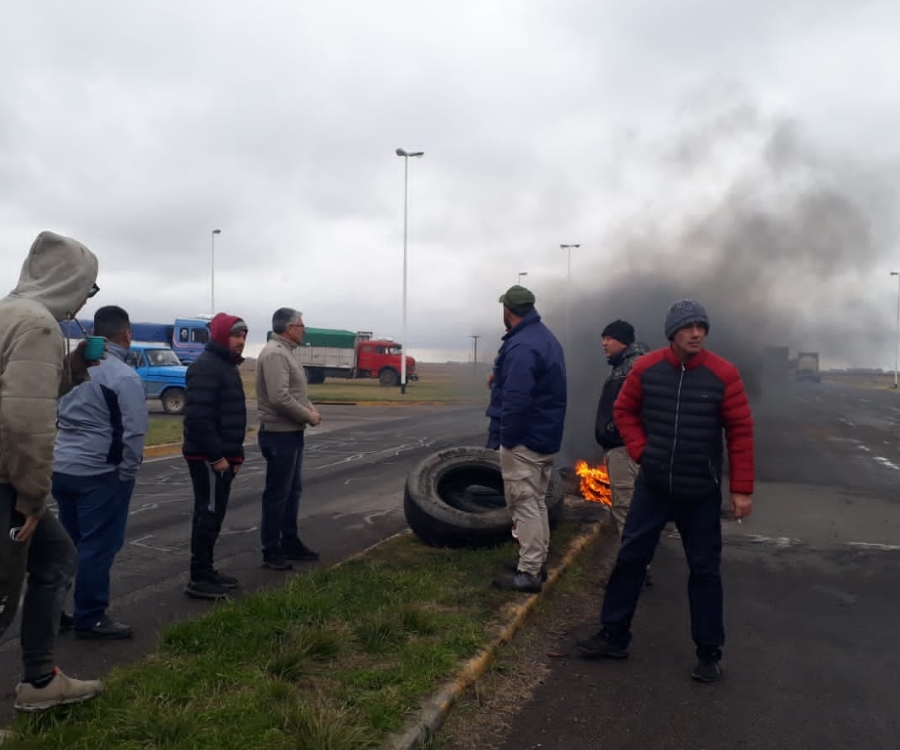 Las protestas por la falta de gasoil empiezan a hacerse sentir en el sur bonaerense