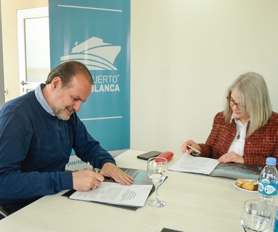 El puerto de Bahía Blanca avanza con el hidrógeno