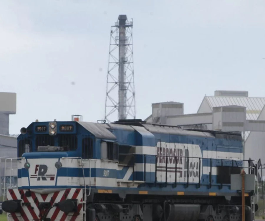 Vuelve a escena el tren que unirá el puerto de Bahía Blanca con Vaca Muerta