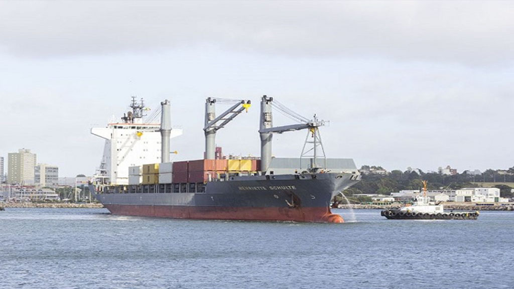 Detalles del plan para chartear un buque portacontenedores en Mar del Plata