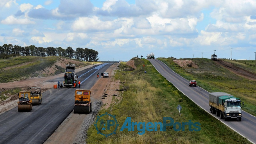 Vialidad Nacional destacó obras en rutas con impacto directo en el puerto de Bahía Blanca