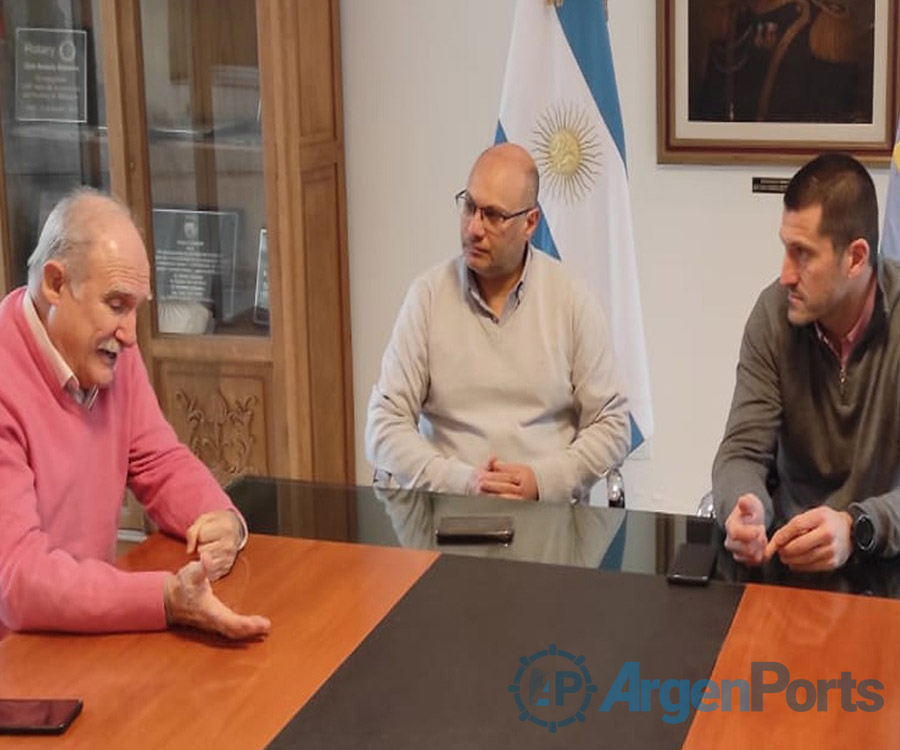 Puerto Quequén: Alvaro se reunió con el intendente de Balcarce para sumar cargas