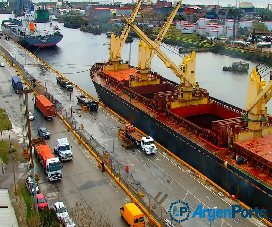 En fotos: importantes mejoras de seguridad en el puerto de Dock Sud