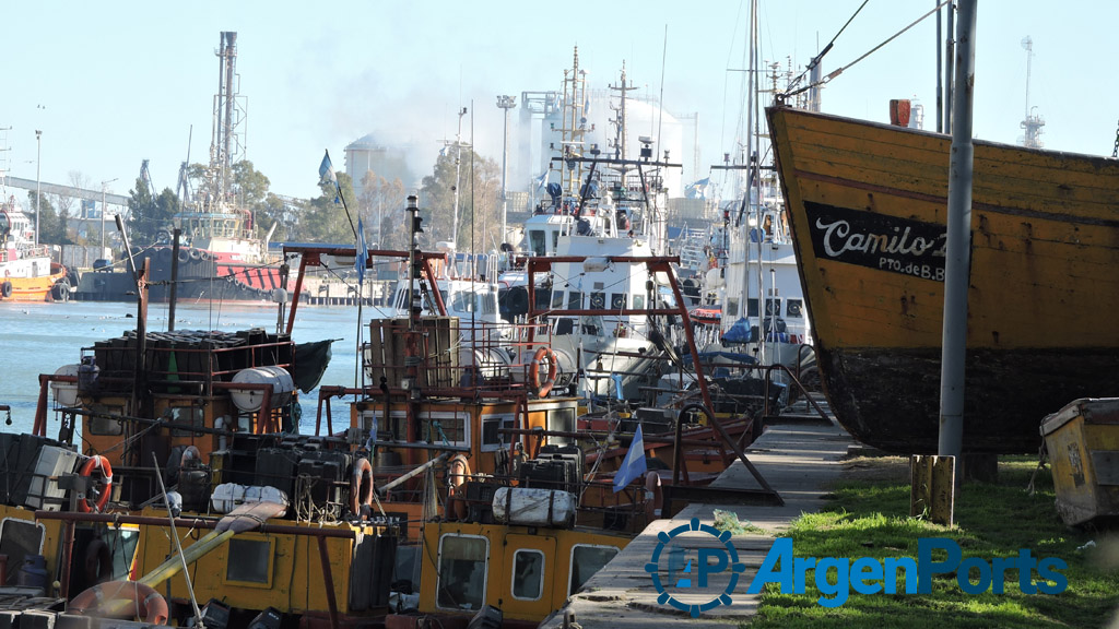 Comienza una obra clave en la dársena de pescadores del Puerto de Bahía Blanca